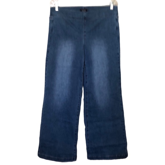 NYDJ Pull-On Wide Leg Pants Clean Maele - Picture 4 of 11